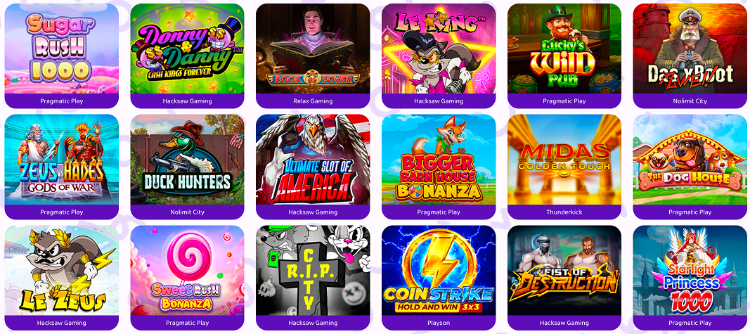 Online Casino Simsino Machines à sous